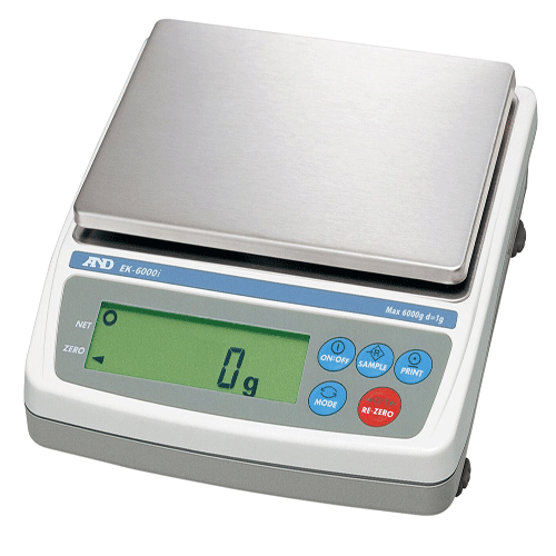 A&D EK-6000i 6000g x 1g Portable Balance A&D EK-6000i 6000g x 1g Portable Balance